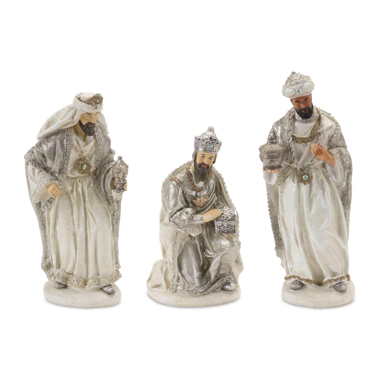 Melrose 3-Piece Set Wise Men Nativity Christmas Figurines 12"